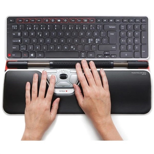 Contour RollerMouse Red Plus + Balance tastatur trådløs 1