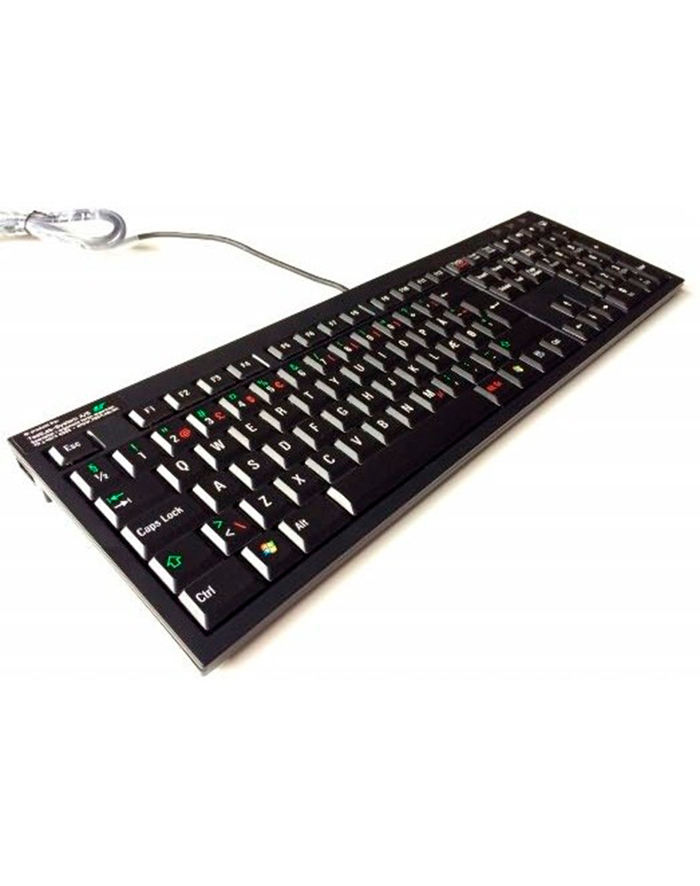 Ergonomisk tastatur 4040+ Sort Logic keyboard