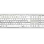 Jobmate Slim Tastatur Hvid