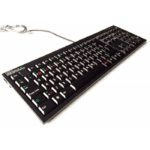 Ergonomisk tastatur 4040+ Sort Logic keyboard