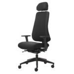 Canadian Ergo CE 04 – Ergonomisk kontorstol med høj ryg og nakkestøtte