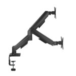 Monitorarm dual, 17-32" - kan trække 9 kg - Billede 4