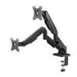 Monitorarm dual, 17-32" - kan trække 9 kg - Billede 2