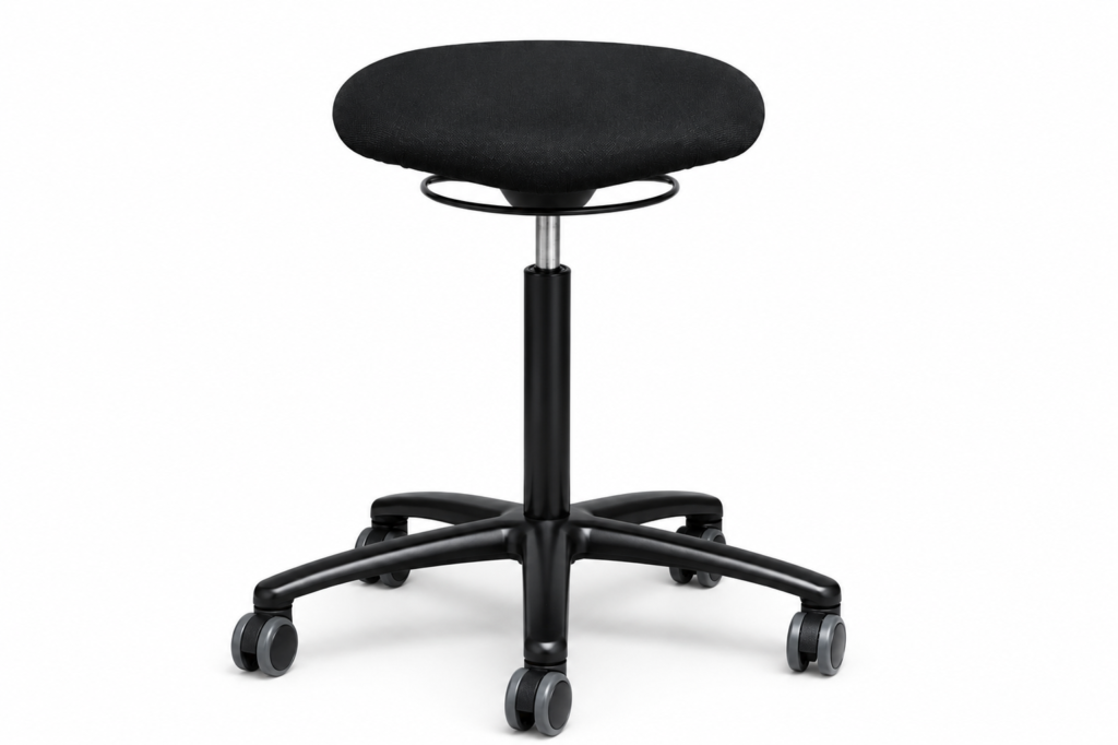 ravn stol - Ergonomisk aktiv kontorstol med flexi sæde uden ryglæn